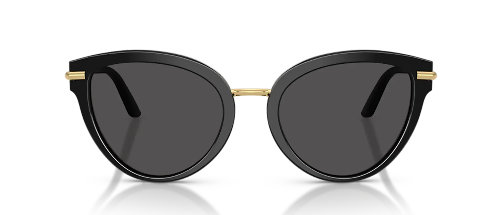 Dolce & Gabbana DG4492 32998G ženske sunčane naočale – okvir u zlatnoj i crnoj boji i leće u sivoj boji