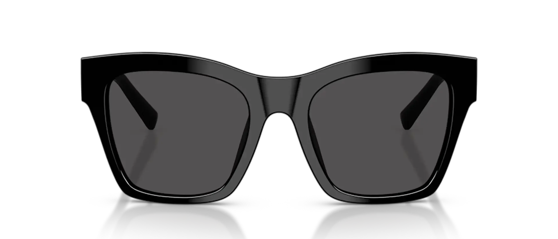 Dolce & Gabbana DG4512 501/87 ženske sunčane naočale – okvir u crnoj boji i leće u sivoj boji