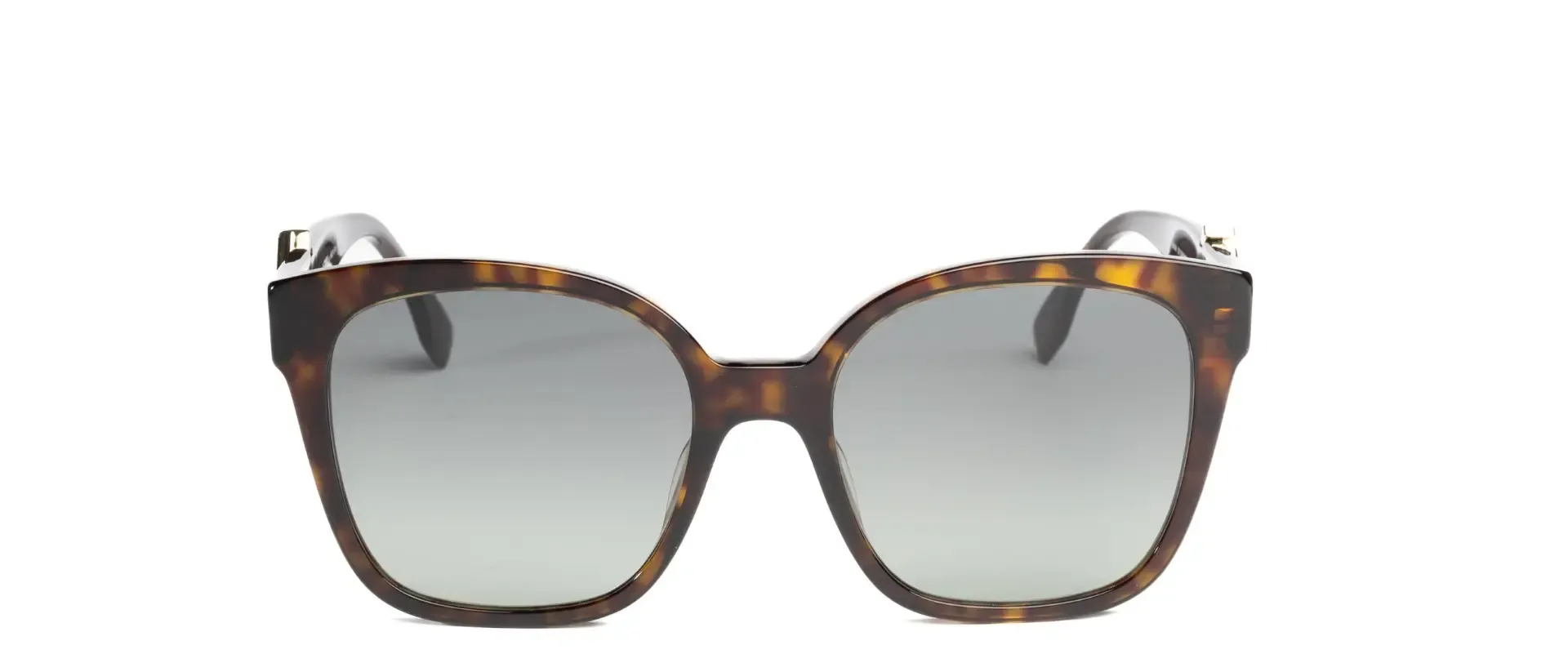 Fendi FE40186I 52P ženske sunčane naočale – okvir Havana uzorka u smeđoj boji i leće u zelenoj boji