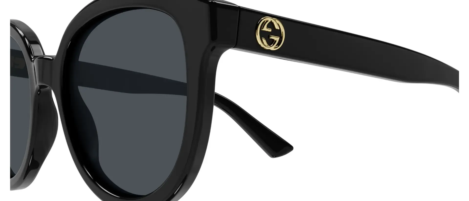 Dodatni prikaz 3: Gucci GG1315S 001 ženske sunčane naočale – okvir u crnoj boji i leće u sivoj boji