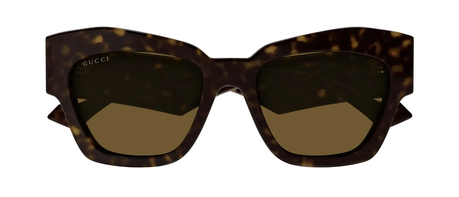 Gucci GG1422S 003 ženske sunčane naočale – okvir Havana uzorka u smeđoj boji i leće u smeđoj boji