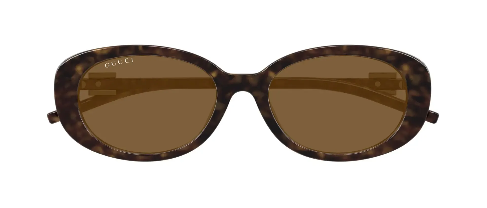 Gucci GG1684SA 004 ženske sunčane naočale – okvir Havana uzorka u smeđoj boji i leće u smeđoj boji