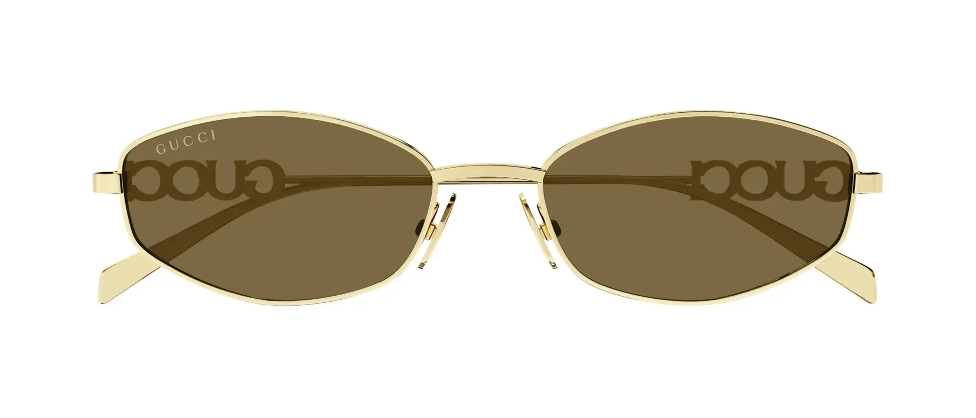 Gucci GG1802S 005 ženske sunčane naočale – okvir u zlatnoj boji i leće u smeđoj boji