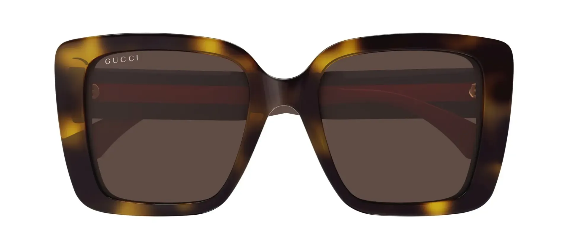 Gucci GG1861S 002 ženske sunčane naočale – okvir Havana uzorka u plavoj i smeđoj boji i leće u smeđoj boji