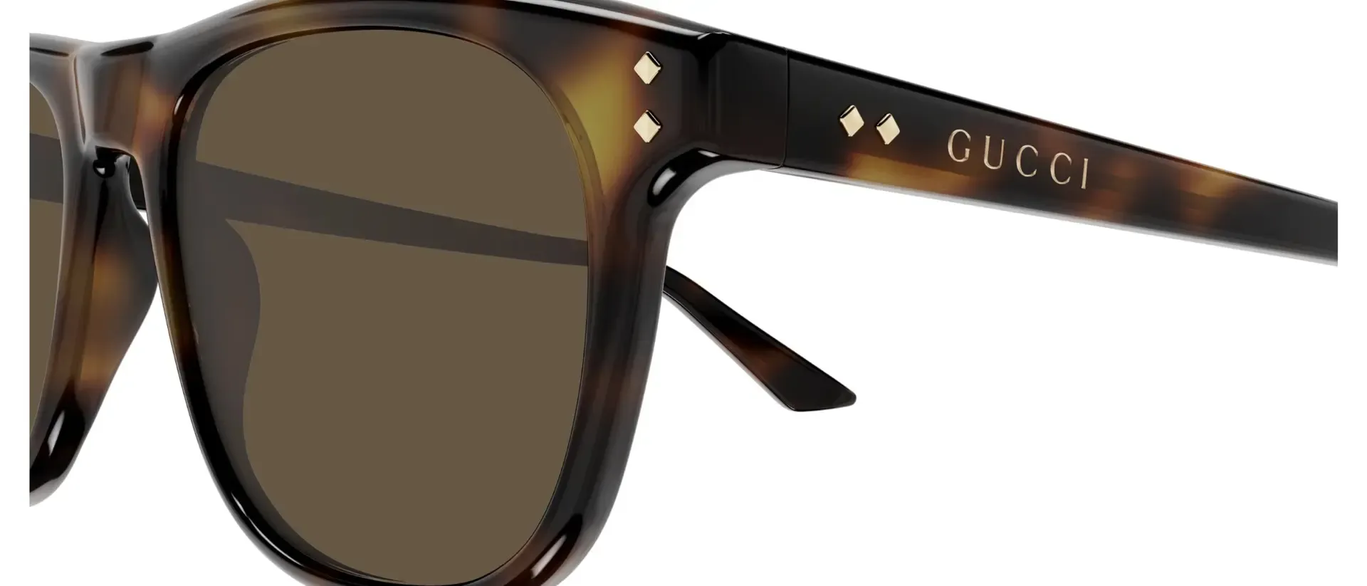 Dodatni prikaz 3: Gucci GG1893S 002 muške sunčane naočale – okvir Havana uzorka u smeđoj boji i leće u smeđoj boji