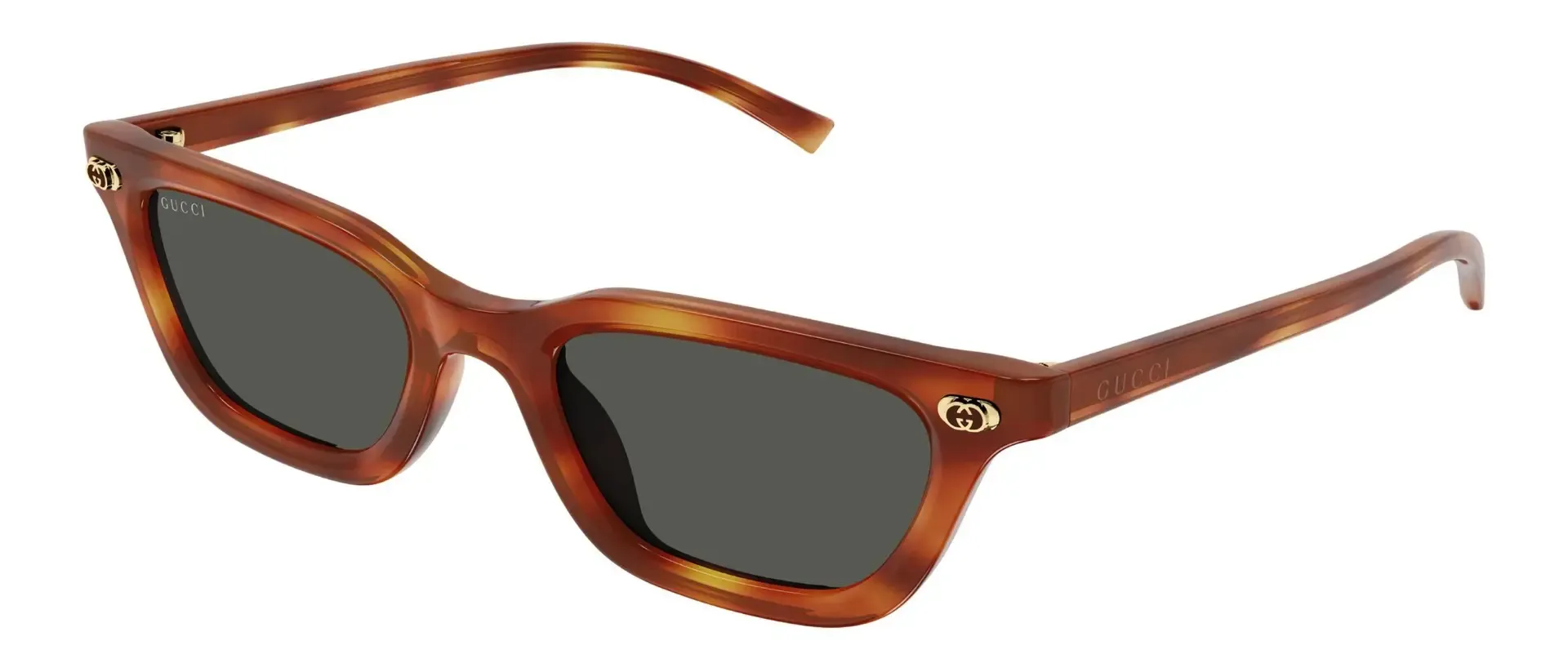 Dodatni prikaz 2: Gucci GG1944S 002 ženske sunčane naočale – okvir Havana uzorka u smeđoj boji i leće u sivoj boji