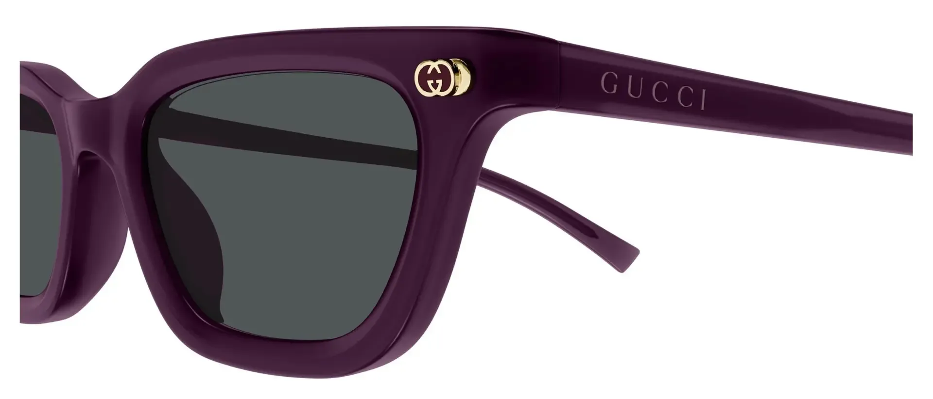 Dodatni prikaz 3: Gucci GG1944S 003 ženske sunčane naočale – okvir u ljubičastoj boji i leće u sivoj boji