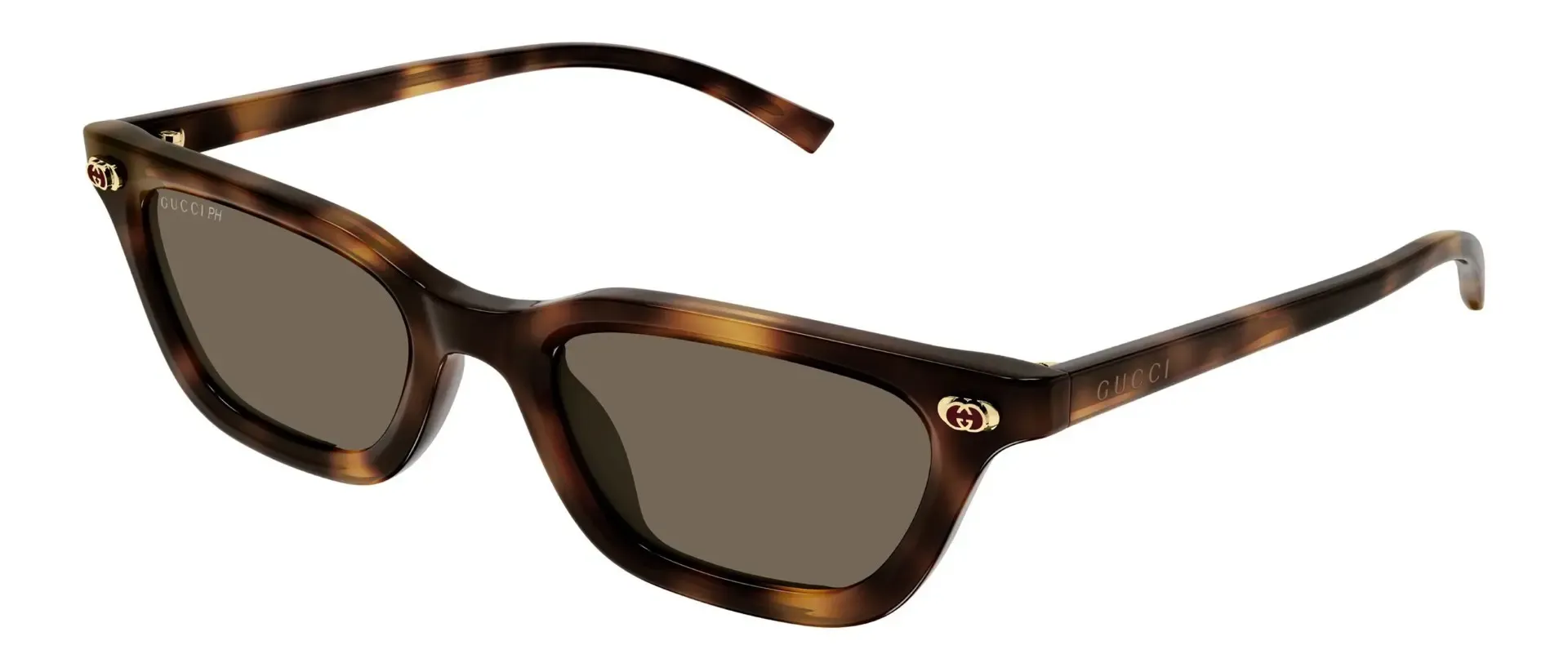 Dodatni prikaz 4: Gucci GG1944S 006 ženske sunčane naočale – okvir Havana uzorka u smeđoj boji i leće u smeđoj boji