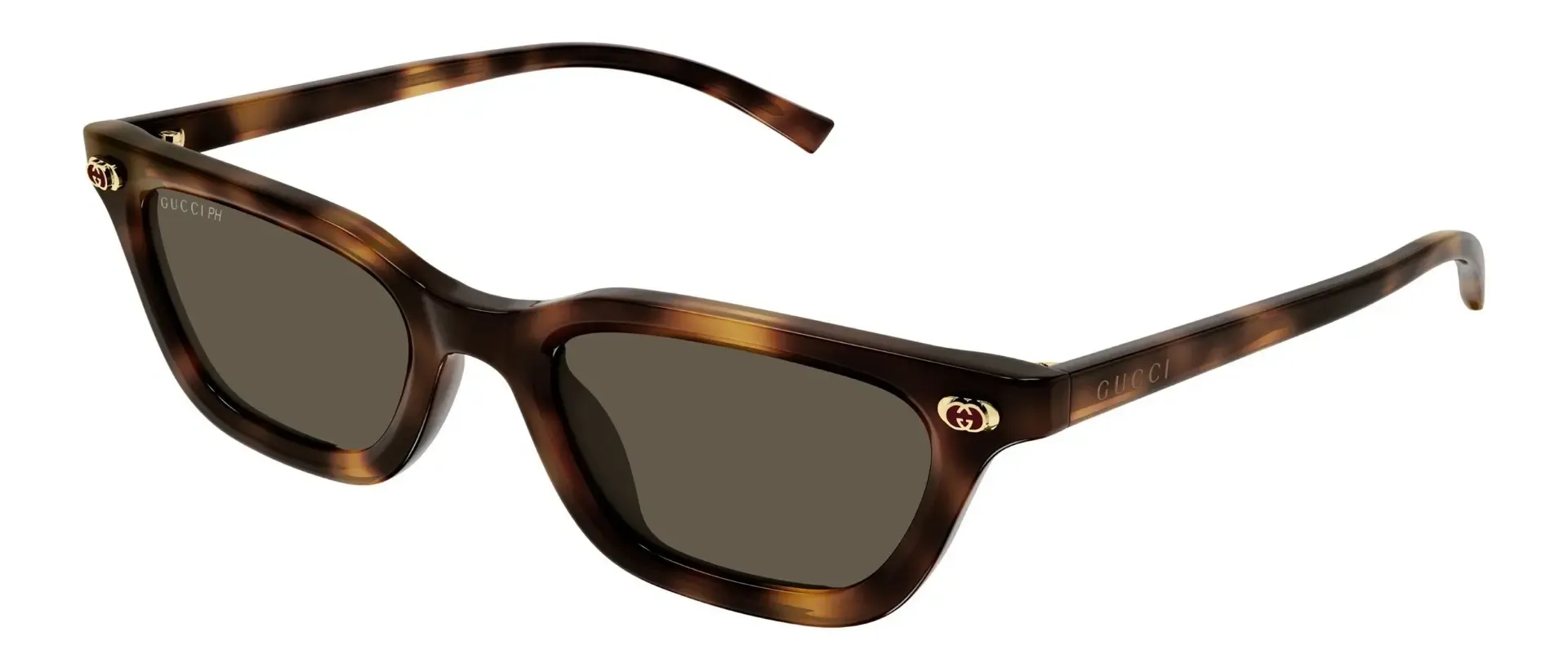 Dodatni prikaz 5: Gucci GG1944S 006 ženske sunčane naočale – okvir Havana uzorka u smeđoj boji i leće u smeđoj boji