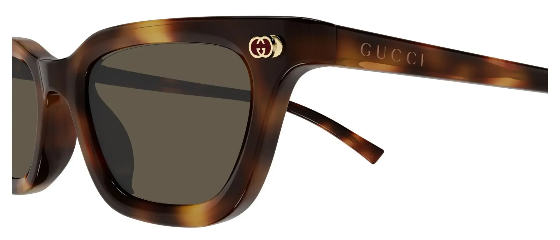 Dodatni prikaz 8: Gucci GG1944S 006 ženske sunčane naočale – okvir Havana uzorka u smeđoj boji i leće u smeđoj boji