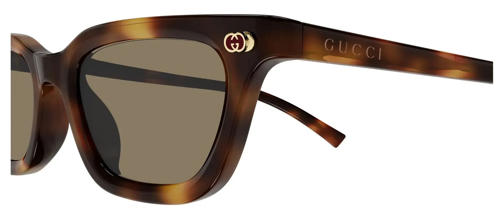 Dodatni prikaz 9: Gucci GG1944S 006 ženske sunčane naočale – okvir Havana uzorka u smeđoj boji i leće u smeđoj boji