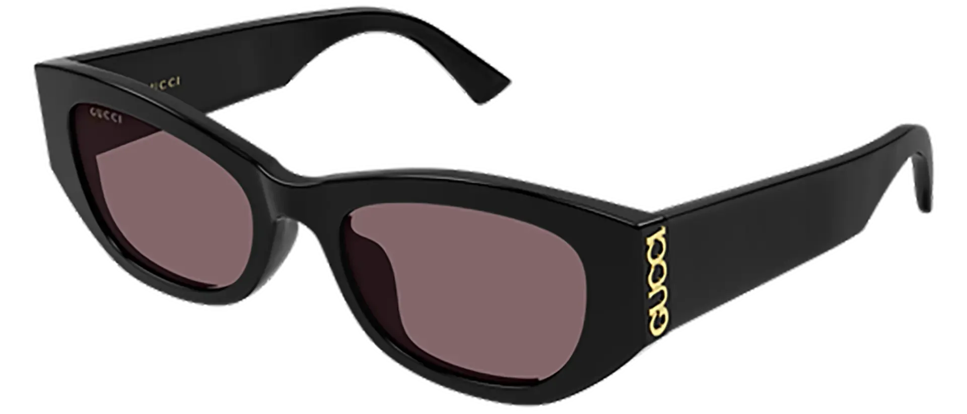 Gucci GG2044SA 003 ženske sunčane naočale – okvir u crnoj boji i leće u crvenoj boji