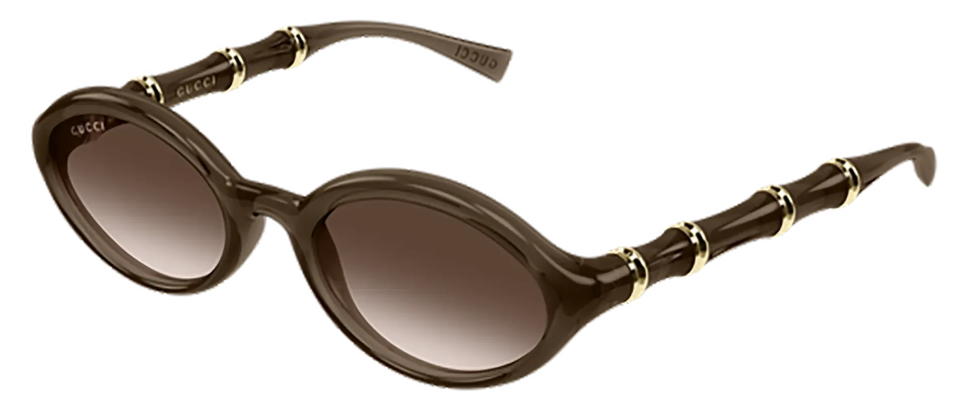 Gucci GG2059S-003 ženske sunčane naočale – okvir u smeđoj boji i leće u smeđoj boji