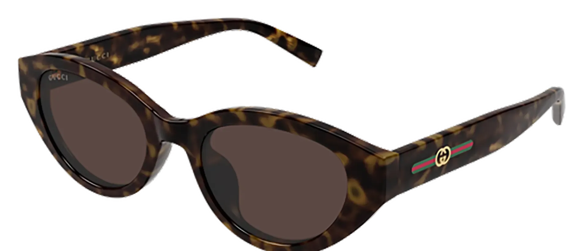 Gucci GG2105SA 002 ženske sunčane naočale – okvir Havana uzorka u smeđoj boji i leće u smeđoj boji
