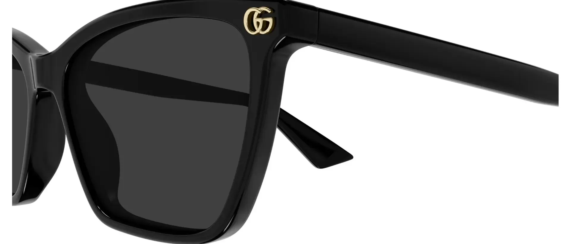 Dodatni prikaz 3: Gucci GG2111S 001 ženske sunčane naočale – okvir u crnoj boji i leće u sivoj boji