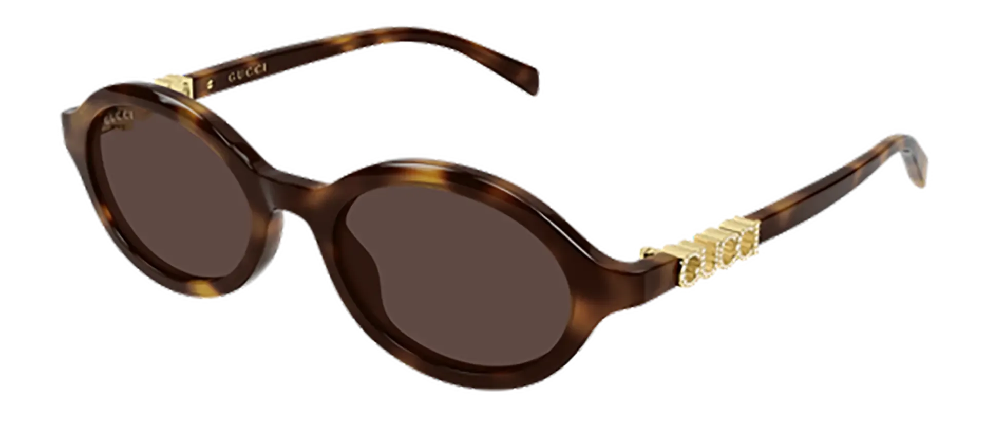 Gucci GG2153S 006 ženske sunčane naočale – okvir Havana uzorka u smeđoj boji i leće u smeđoj boji