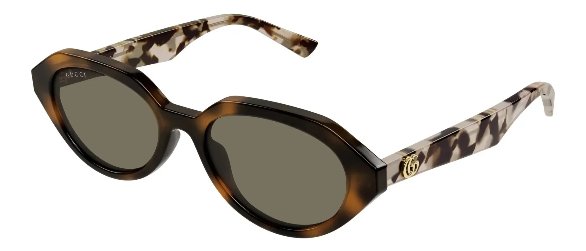 Gucci GG2178S 004 ženske sunčane naočale – okvir Havana uzorka u smeđoj boji i leće u smeđoj boji
