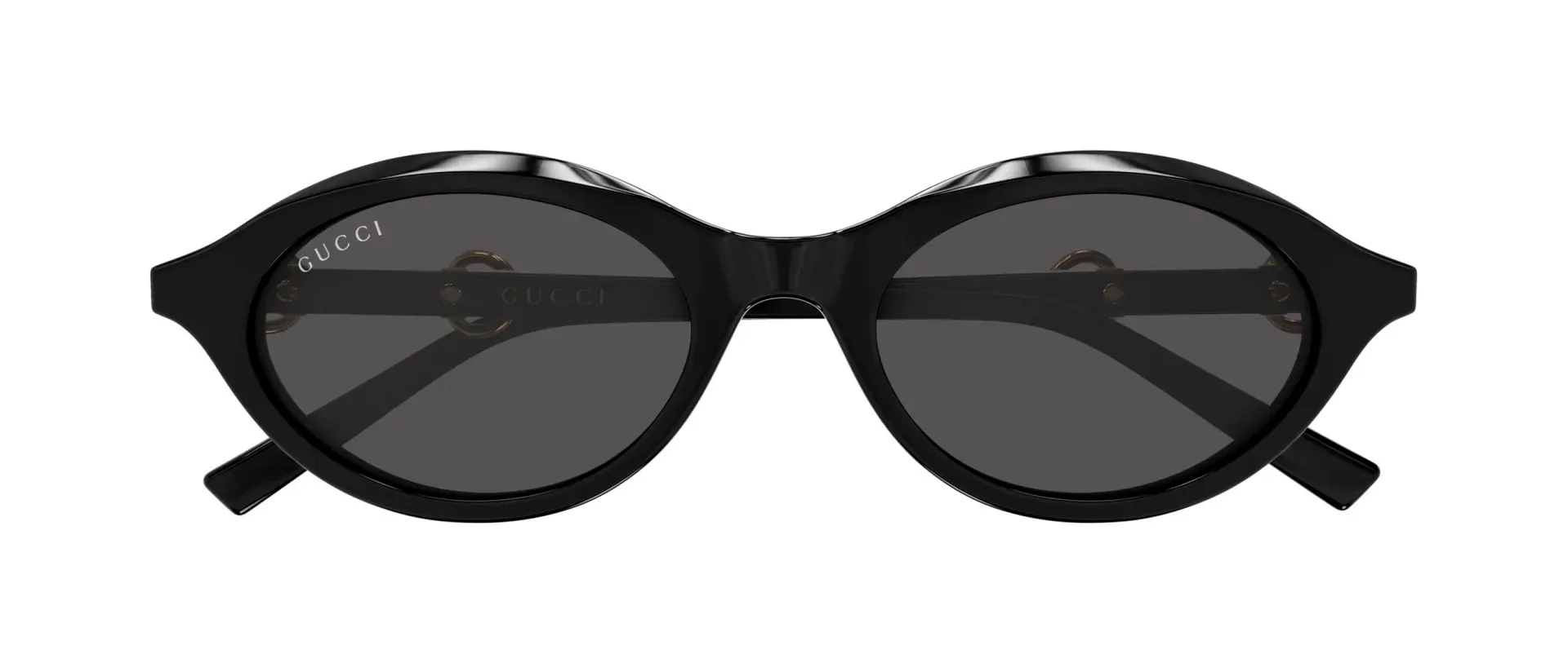 Gucci GG2215S 001 ženske sunčane naočale – okvir u crnoj boji i leće u sivoj boji