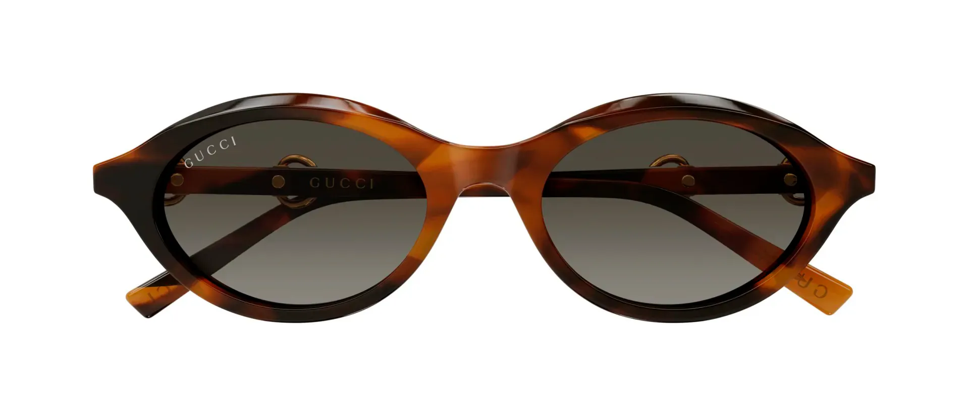 Gucci GG2215S 002 ženske sunčane naočale – okvir Havana uzorka u smeđoj boji i leće u smeđoj boji i s gradijentom