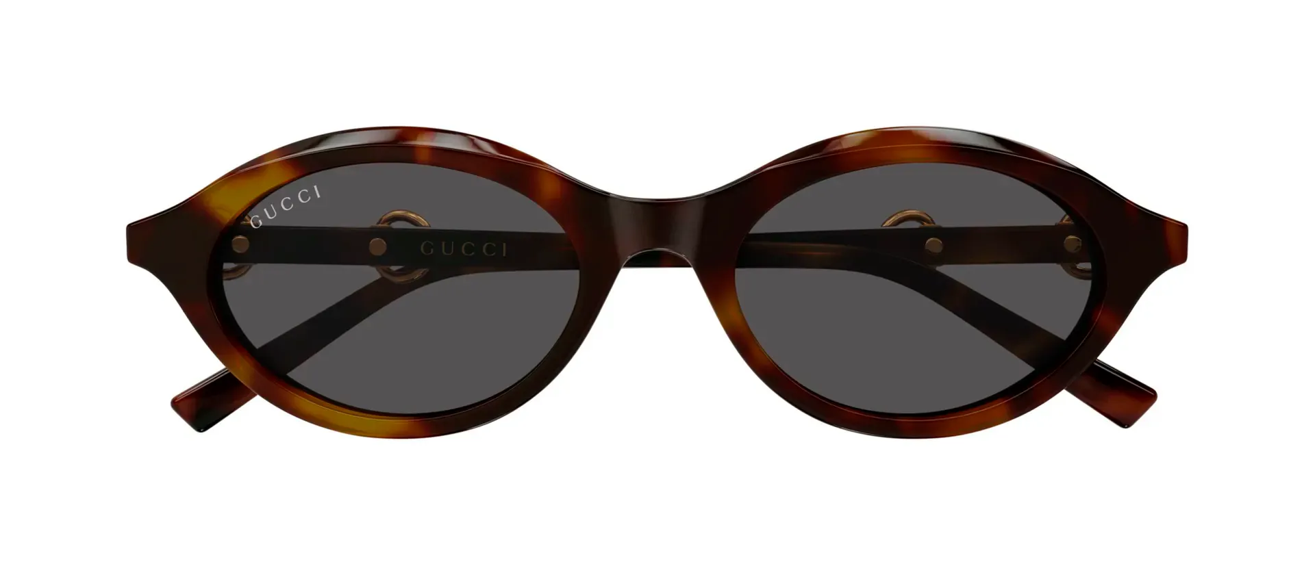 Gucci GG2215S 003 ženske sunčane naočale – okvir Havana uzorka u smeđoj boji i leće u sivoj boji