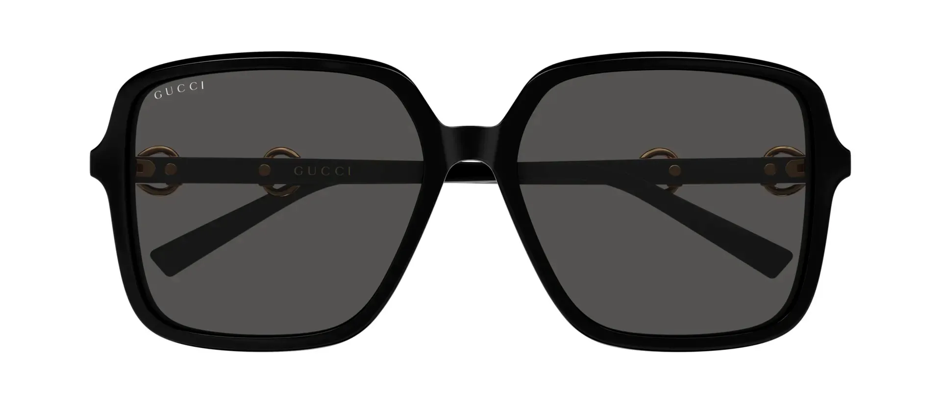 Gucci GG2219SA 001 ženske sunčane naočale – okvir u crnoj boji i leće u sivoj boji