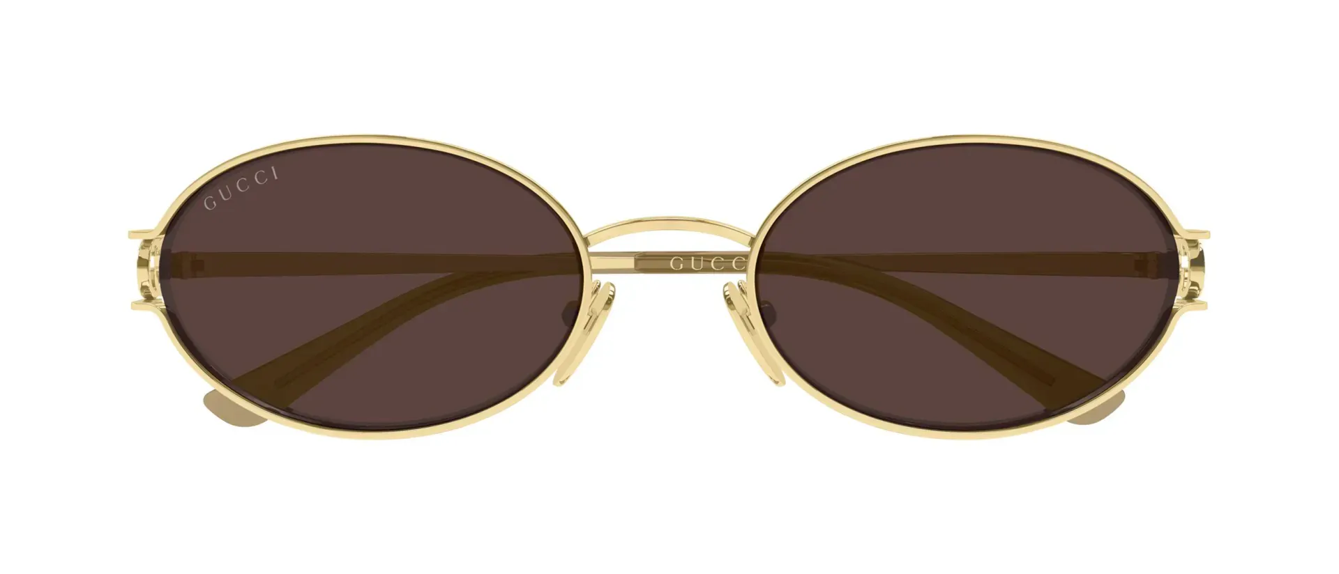 Gucci GG2233S 002 ženske sunčane naočale – okvir u zlatnoj boji i leće u smeđoj boji