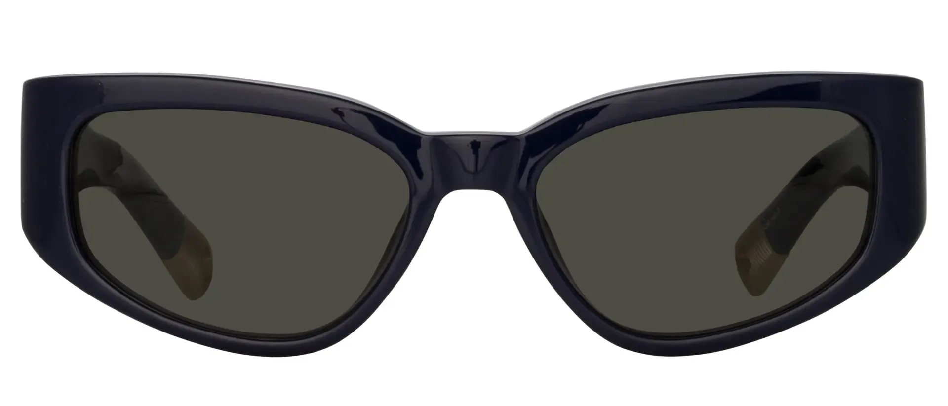 Jacquemus JAC5C4SUN C4 ženske sunčane naočale – okvir u plavoj boji i leće u sivoj boji