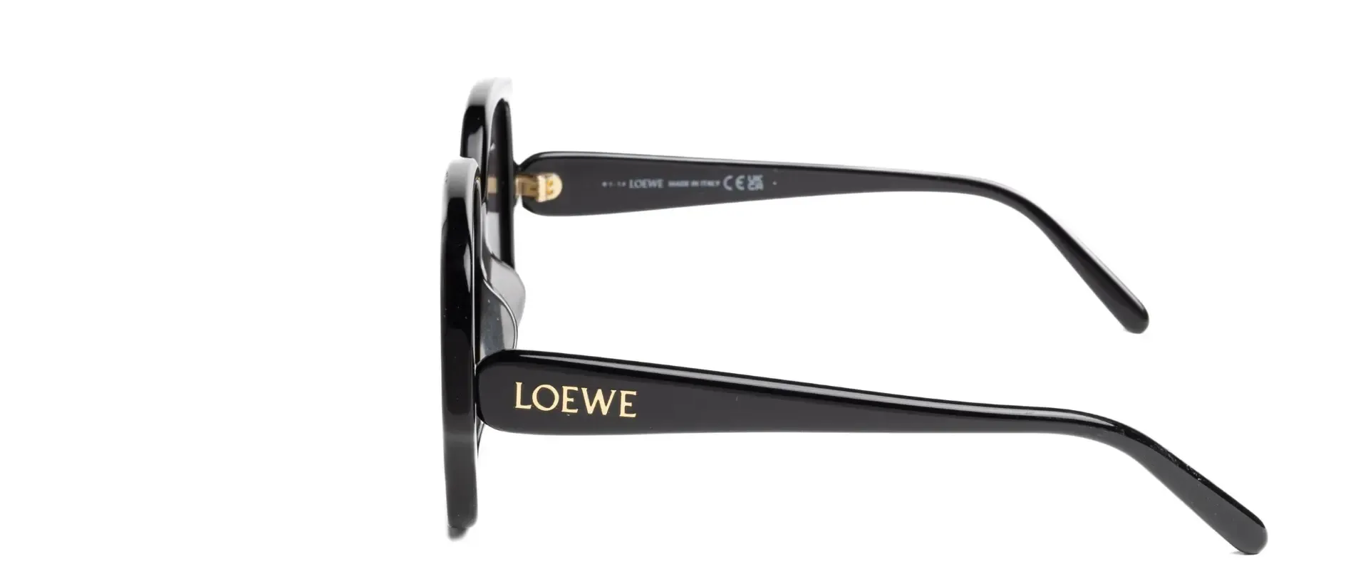 Dodatni prikaz 3: Loewe LW40134U 01A ženske sunčane naočale – okvir u crnoj boji i leće u sivoj boji
