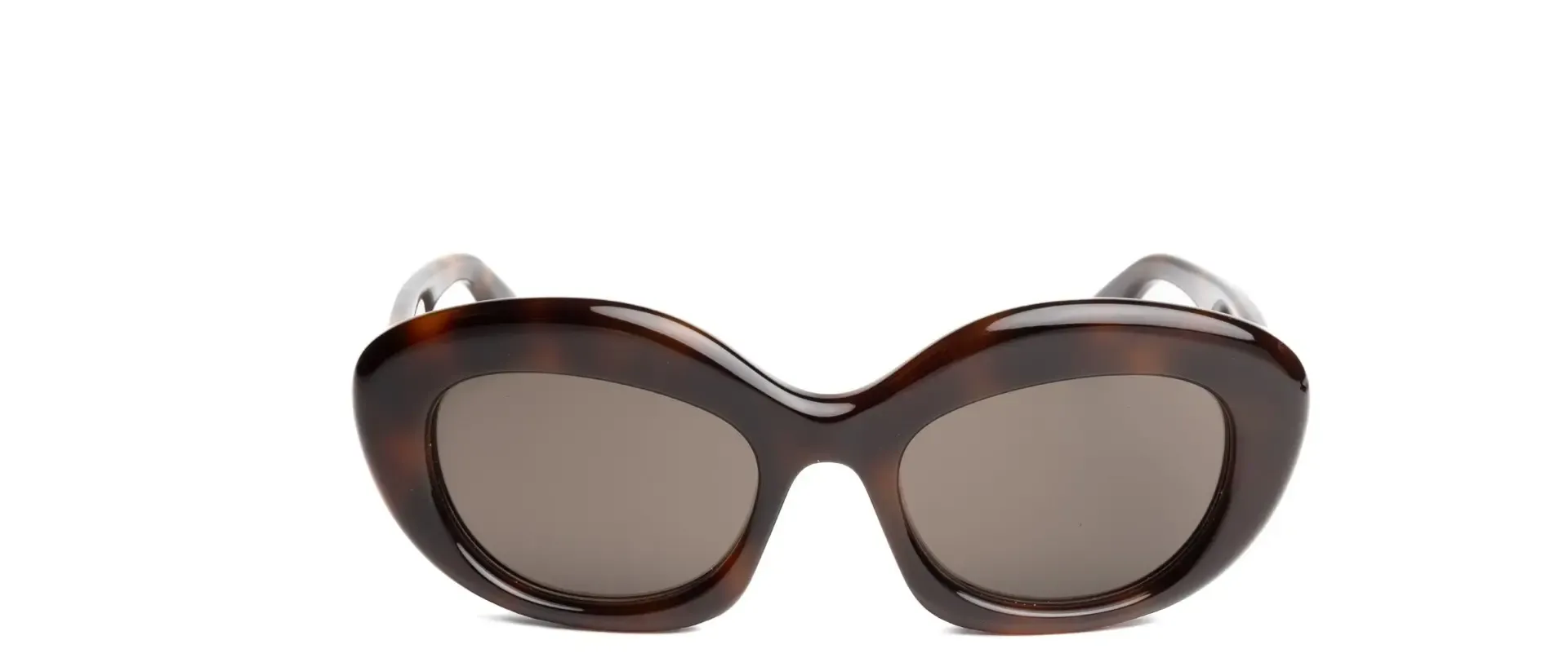 Loewe LW40153I 52E ženske sunčane naočale – okvir Havana uzorka u smeđoj boji i leće u smeđoj boji