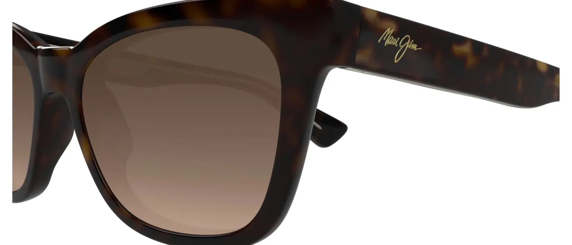 Dodatni prikaz 3: Maui Jim MJ0689S 002 uniseks sunčane naočale – okvir Havana uzorka u smeđoj boji i leće u zlatnoj i smeđoj boji i s gradijentom