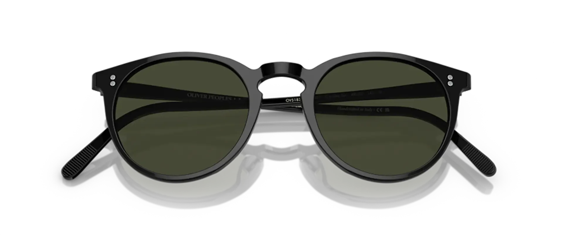 Dodatni prikaz 6: Oliver Peoples OV5183S 1005P1 muške sunčane naočale – okvir u crnoj boji i leće u sivoj boji