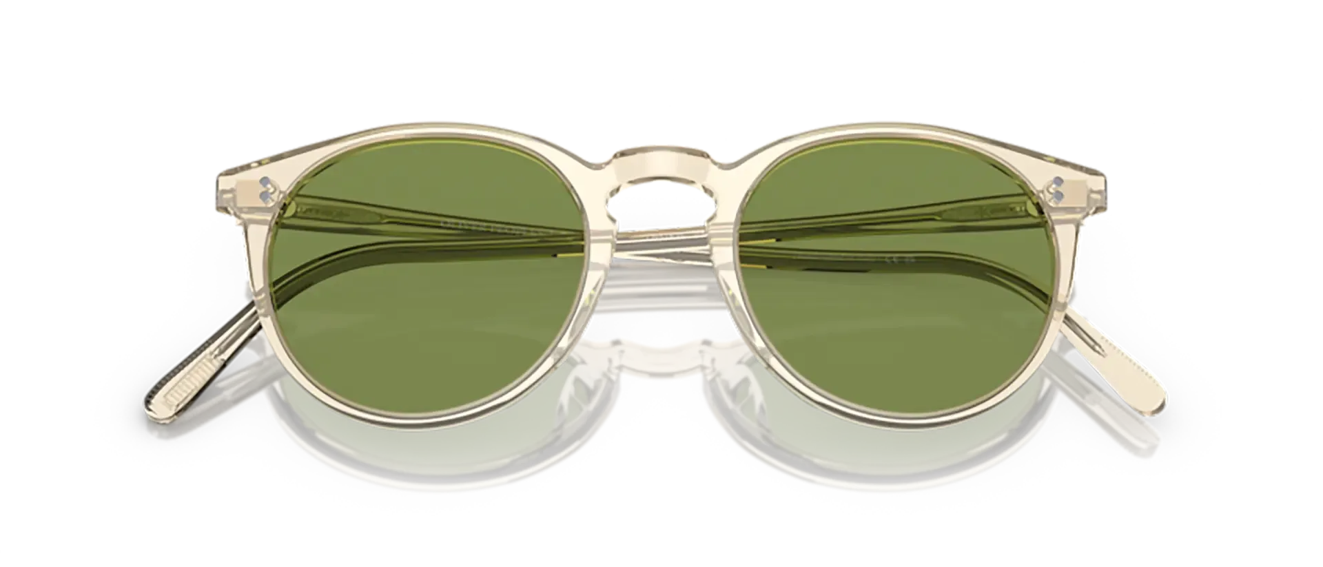 Dodatni prikaz 6: Oliver Peoples OV5183S 109452 muške sunčane naočale – okvir u žutoj boji i leće u zelenoj boji