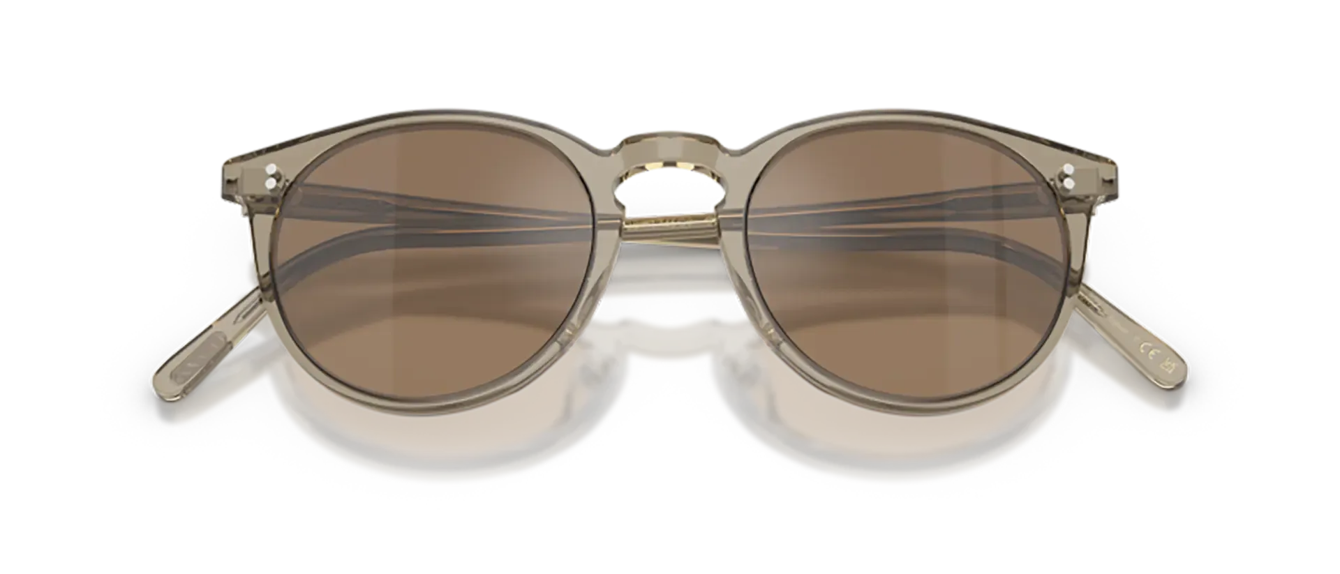 Dodatni prikaz 6: Oliver Peoples OV5183S 1745G8 muške sunčane naočale – okvir u zelenoj boji i leće u smeđoj boji