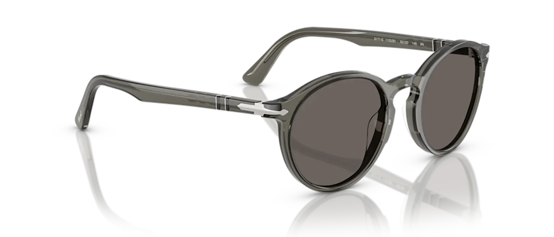 Dodatni prikaz 5: Persol PO3171S 1103B1 muške sunčane naočale – okvir u sivoj boji i u prozirnoj izvedbi i leće u sivoj boji