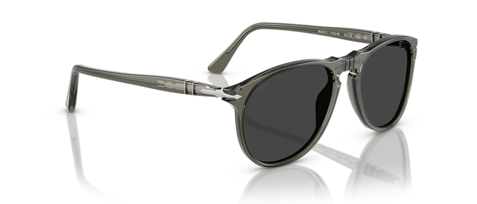 Dodatni prikaz 5: Persol PO9649S 110348 muške sunčane naočale – okvir u sivoj boji i leće u crnoj boji