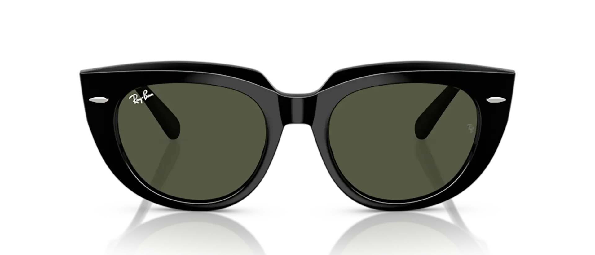 Ray-Ban Doreen RB2286 901/31 ženske sunčane naočale – okvir u crnoj boji i leće u zelenoj boji