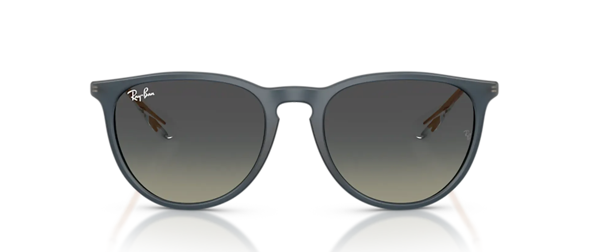 Ray-Ban Erika RB4171 681311 ženske sunčane naočale – okvir u plavoj boji i leće u sivoj boji i s gradijentom