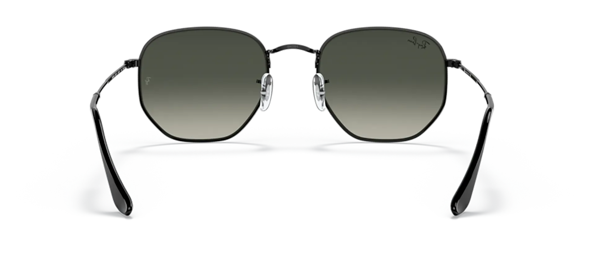 Dodatni prikaz 4: Ray-Ban Hexagonal RB3548 002/71 uniseks sunčane naočale – okvir u crnoj boji i leće u sivoj boji i s gradijentom