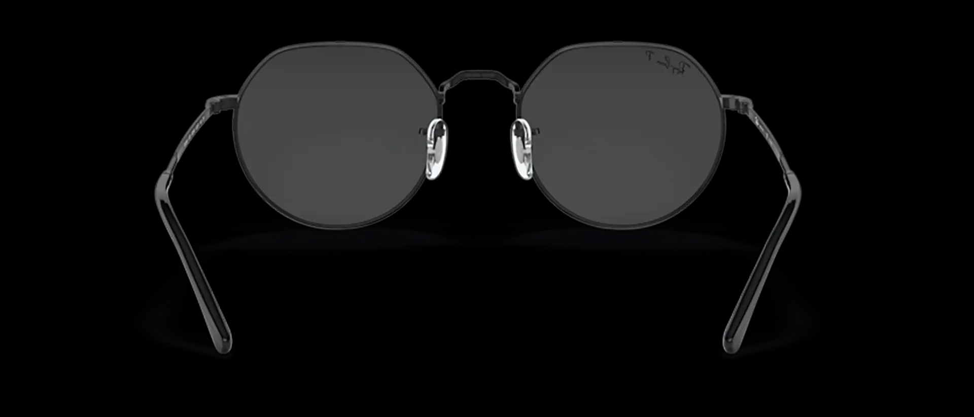 Dodatni prikaz 4: Ray-Ban Jack RB3565 002/48 uniseks sunčane naočale – okvir u crnoj boji i leće u crnoj boji