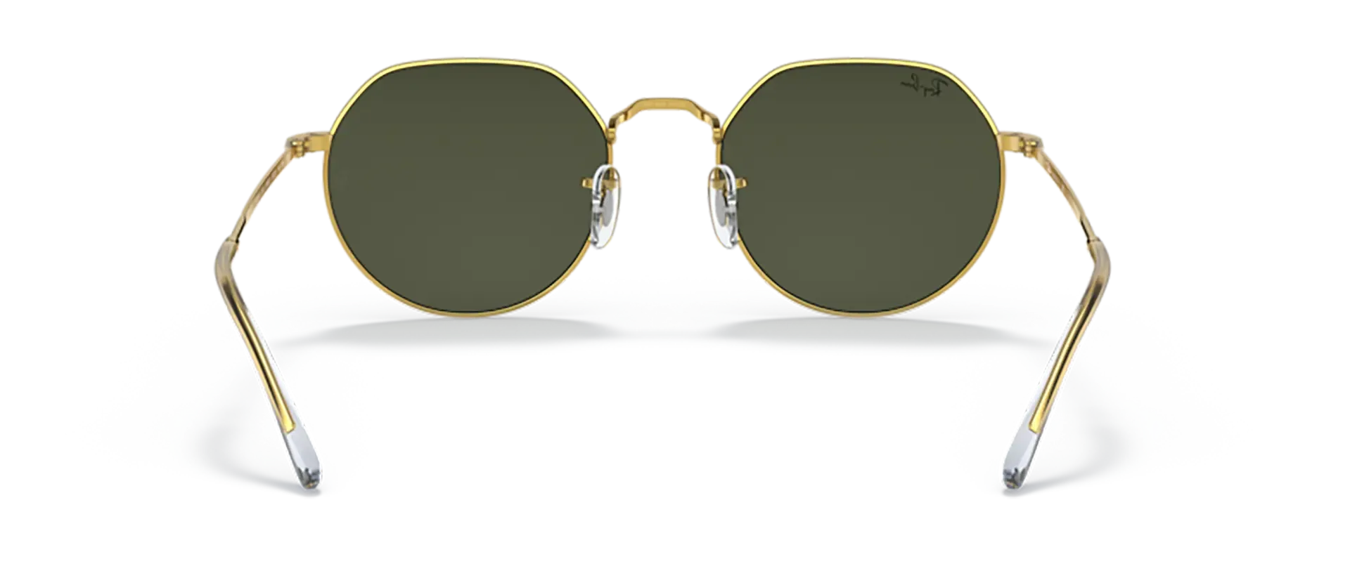 Dodatni prikaz 4: Ray-Ban Jack RB3565 919631 uniseks sunčane naočale – okvir u zlatnoj boji i leće u zelenoj boji