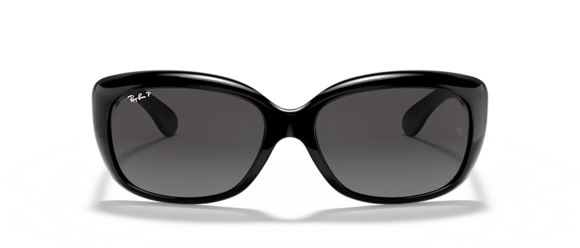Ray-Ban Jackie ohh RB4101 601/T3 ženske sunčane naočale – okvir u crnoj boji i leće u sivoj boji