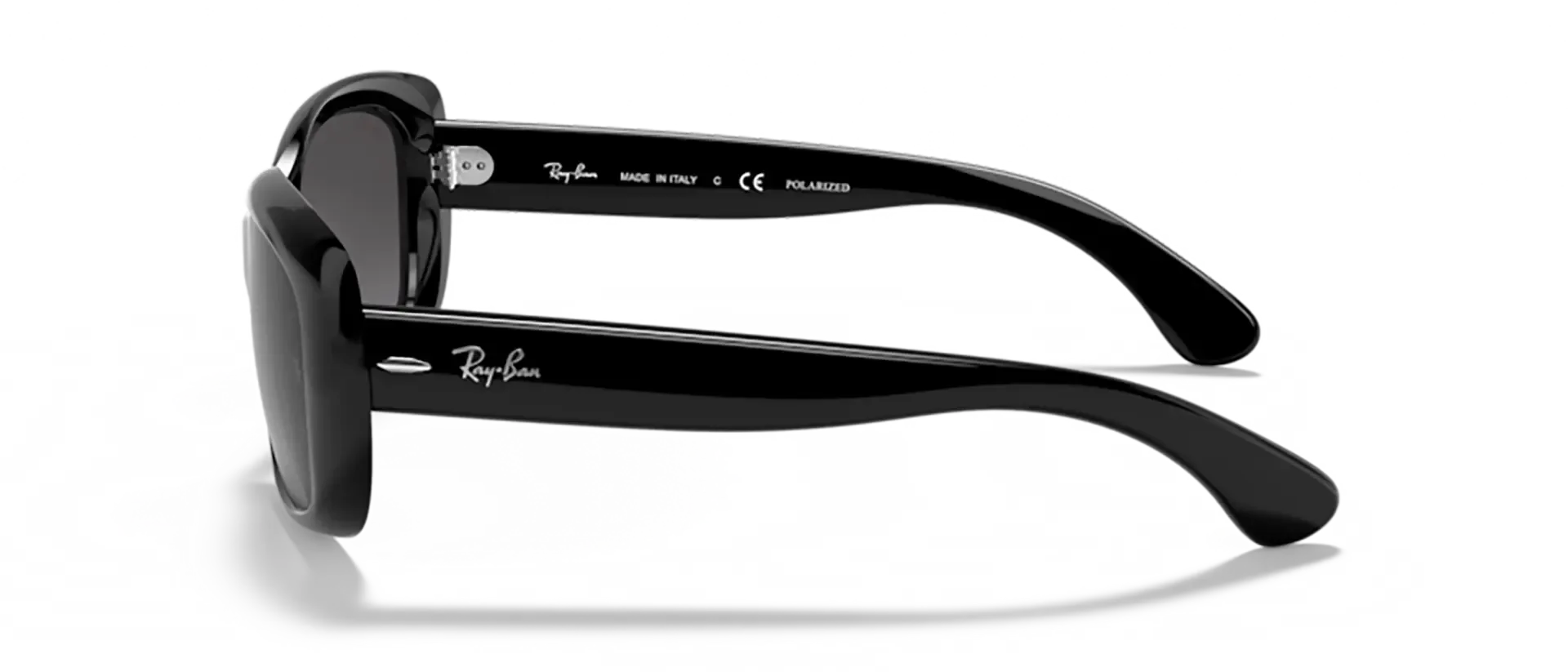 Dodatni prikaz 3: Ray-Ban Jackie ohh RB4101 601/T3 ženske sunčane naočale – okvir u crnoj boji i leće u sivoj boji