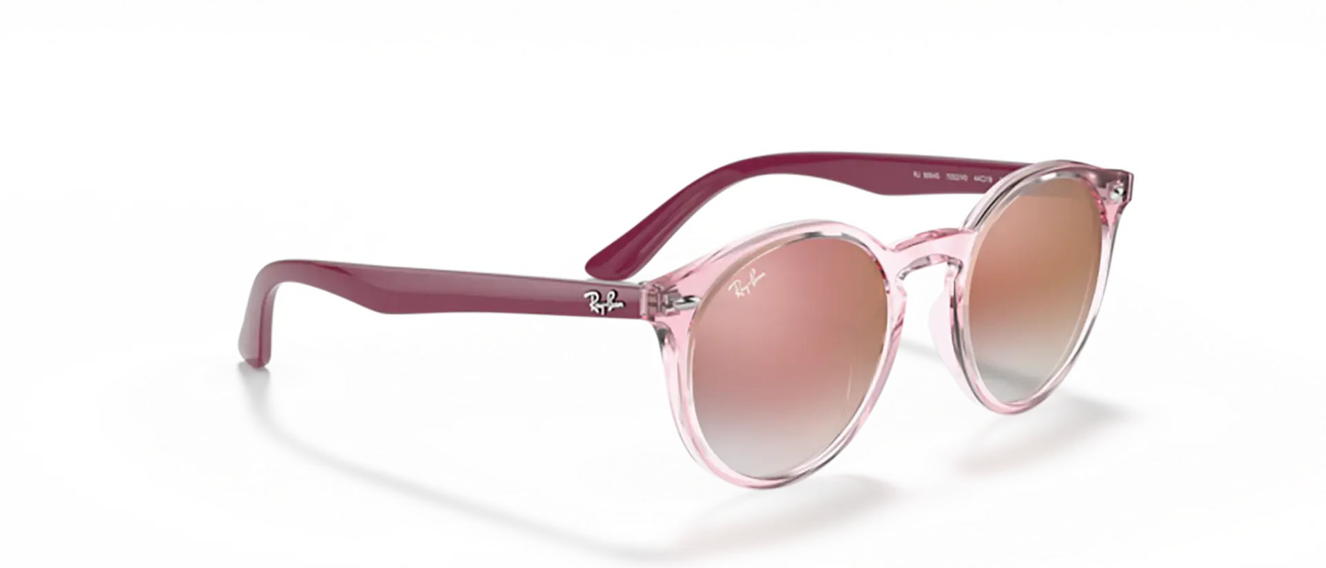 Dodatni prikaz 5: Ray-Ban JUNIOR RJ9064S 7052V0 uniseks sunčane naočale – okvir u ružičastoj boji i leće u crvenoj boji