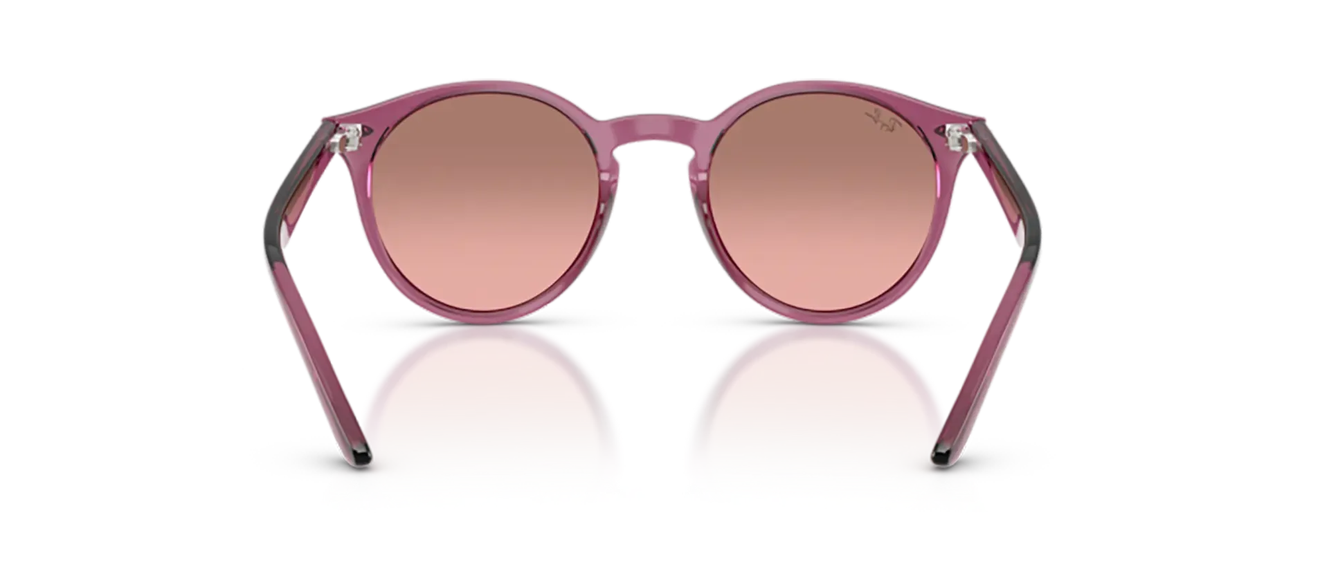 Dodatni prikaz 4: Ray-Ban JUNIOR RJ9064S 71867E uniseks sunčane naočale – okvir u ljubičastoj boji i leće u ružičastoj boji i s gradijentom