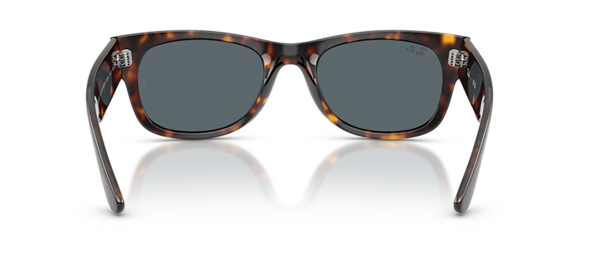 Dodatni prikaz 4: Ray-Ban Mega wayfarer ii RB0832S 902/R5 uniseks sunčane naočale – okvir Havana uzorka u smeđoj boji i leće u plavoj boji