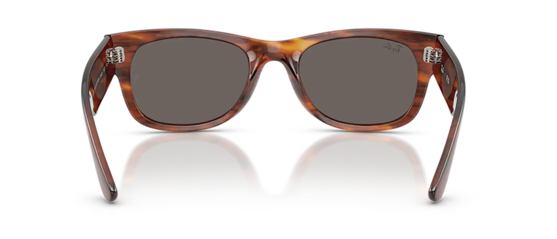 Dodatni prikaz 4: Ray-Ban Mega wayfarer ii RB0832S 954/B1 uniseks sunčane naočale – okvir Havana uzorka u smeđoj boji i leće u sivoj boji