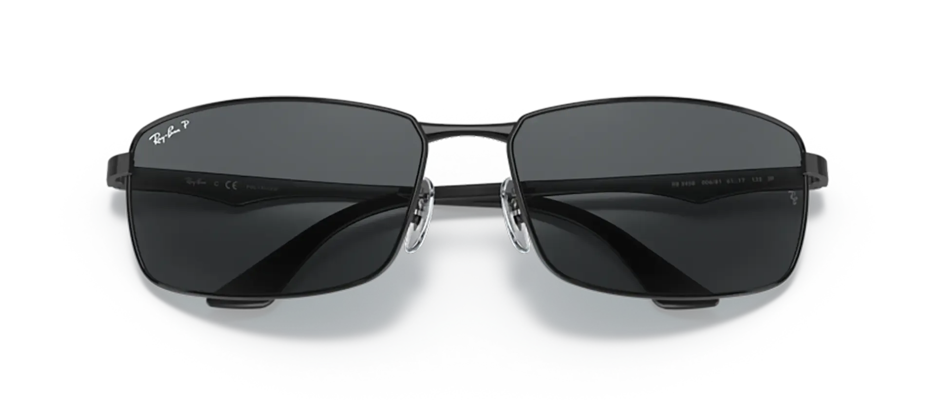 Dodatni prikaz 6: Ray-Ban N/a RB3498 006/81 muške sunčane naočale – okvir u crnoj boji i leće u sivoj boji