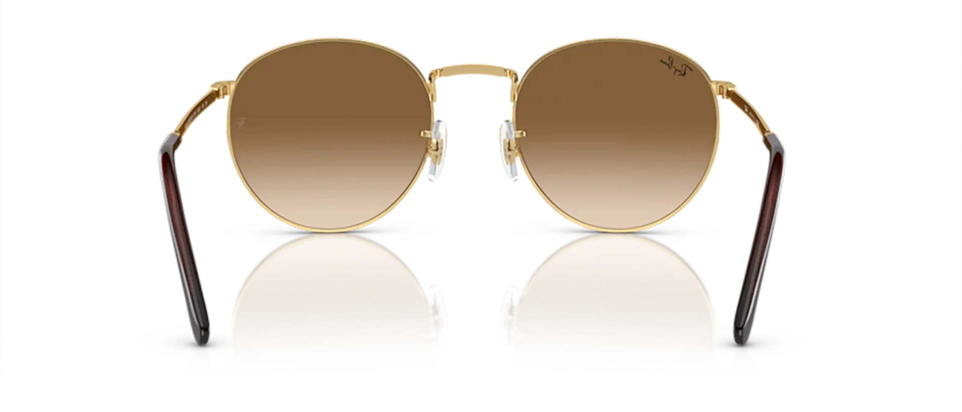 Dodatni prikaz 4: Ray-Ban New round RB3637 001/51 uniseks sunčane naočale – okvir u zlatnoj boji i leće u smeđoj boji i s gradijentom