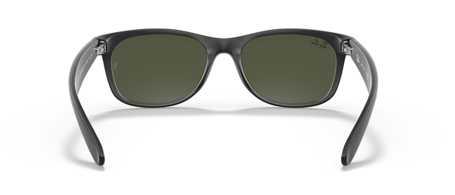 Dodatni prikaz 4: Ray-Ban New wayfarer RB2132 622 uniseks sunčane naočale – okvir u crnoj boji i leće u zelenoj boji