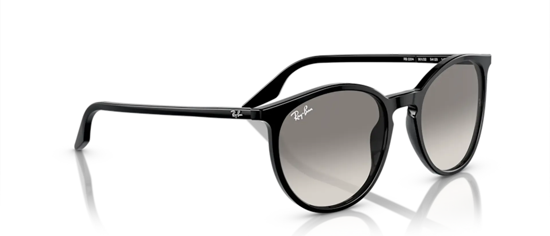 Dodatni prikaz 5: Ray-Ban RB2204 901/32 uniseks sunčane naočale – okvir u crnoj boji i leće u sivoj boji